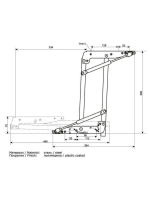 Механизм стол-трансформер 593, комплект