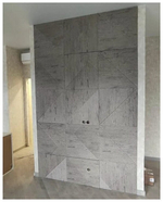 Стеновые 3D панели из наногипса в ламинации 60х60см