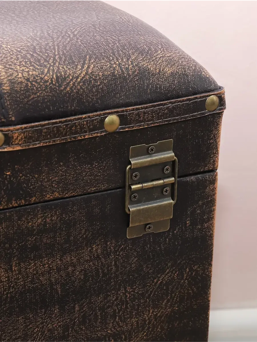 Пуфик для прихожей с ящиком 30*34 см