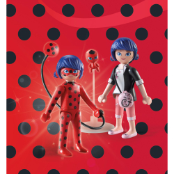 Playmobil - Miraculous Маринетт и Божья коровка Фигурки с аксессуарами 71336