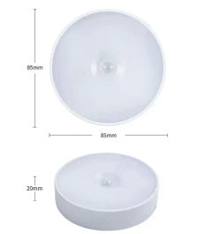 Беспроводной USB светильник с датчиком движения 7 см , холодный свет