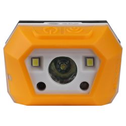 Фонарь налобный светодиодный ЭРА Рабочие Практик GA-810 аккумуляторный 3Вт сенсорный micro-USB | Налобные фонари