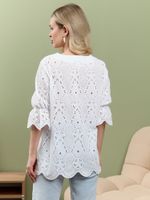 Блузка Милица-1 Виотекс БЕЛЫЙ -4