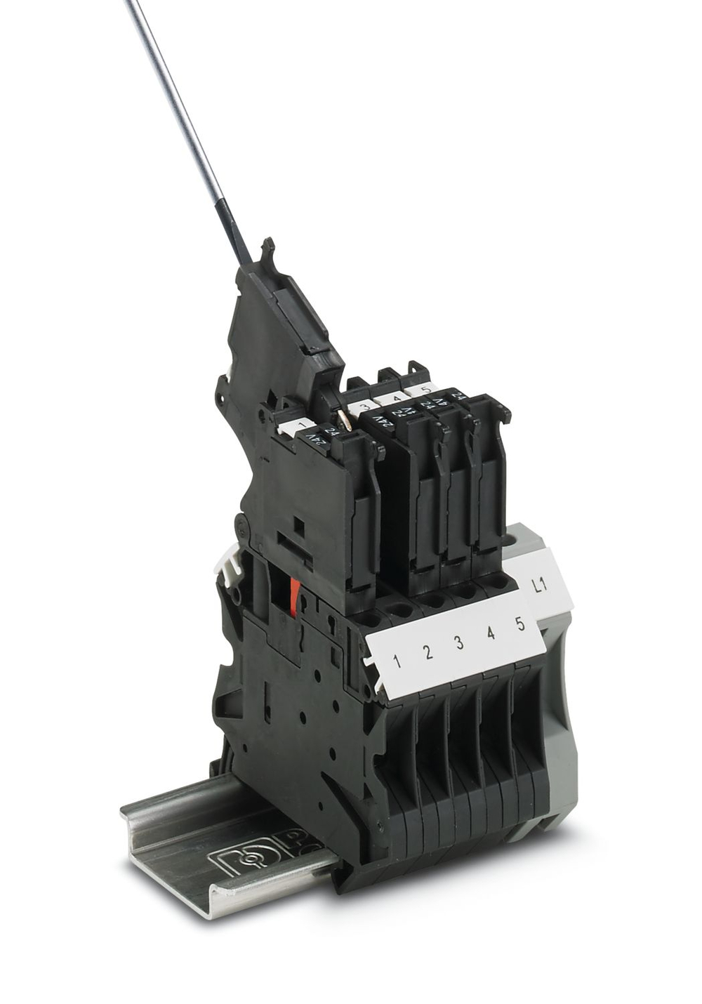 1021500 - UT 4-HESILED 24 (5X20) 820KOHM-EX - Клемма для предохранителя