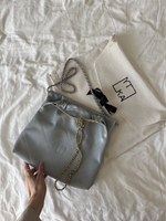 STELLA MINI серая - складка кожи 44