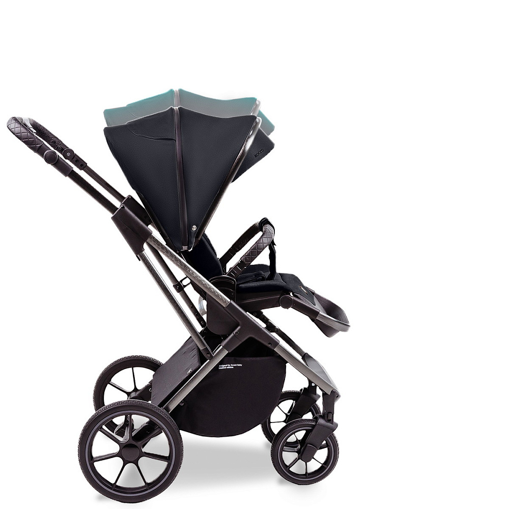 Детская коляска Sweet Baby Rocco 2 в 1 2024 Black 427056