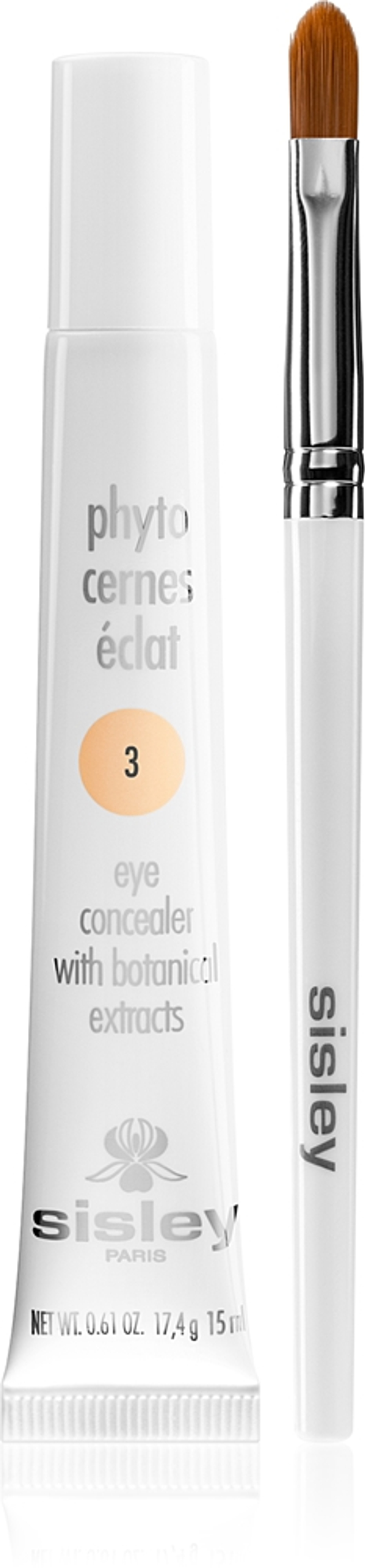 Sisley Phyto - Cernes Eclat - Корректор для теней под глазами с кисточкой оттенок 3, 15 ml