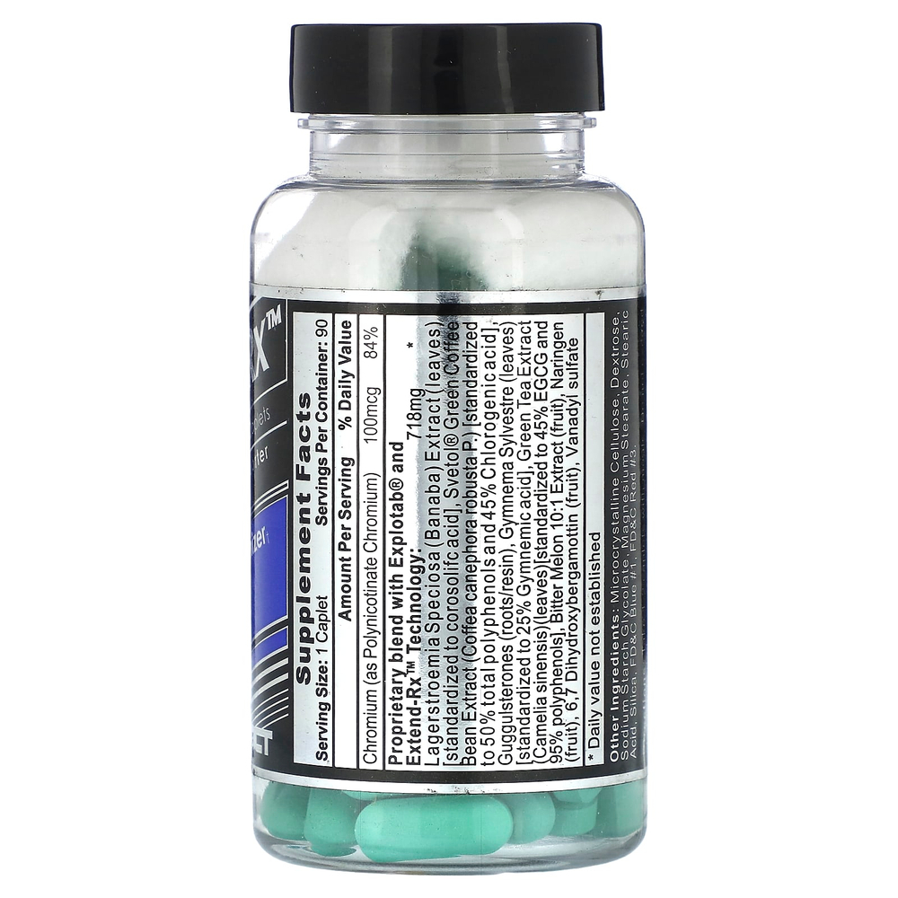 Hi Tech Pharmaceuticals, Glucozene-Rx, 275 мг, 90 капсул с быстрым высвобождением