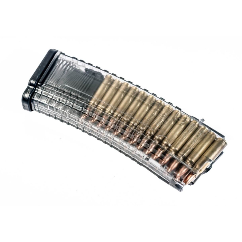 Магазин Сайга-МК .233Rem, 30 местный, прозрачный, MAG SG223 30/TR, PufGun