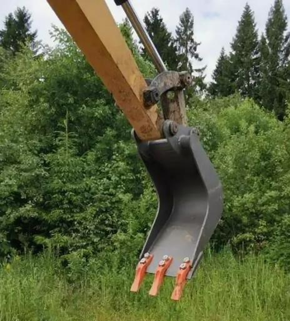 Ковш траншейный на Экскаватор-погрузчик Terex