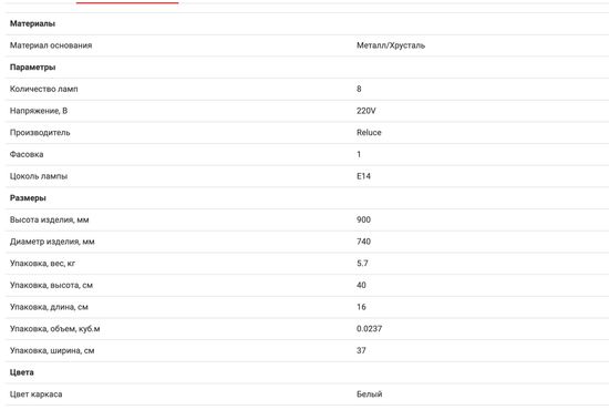 Люстра подвесная 01486-0.4-08 WT SALE