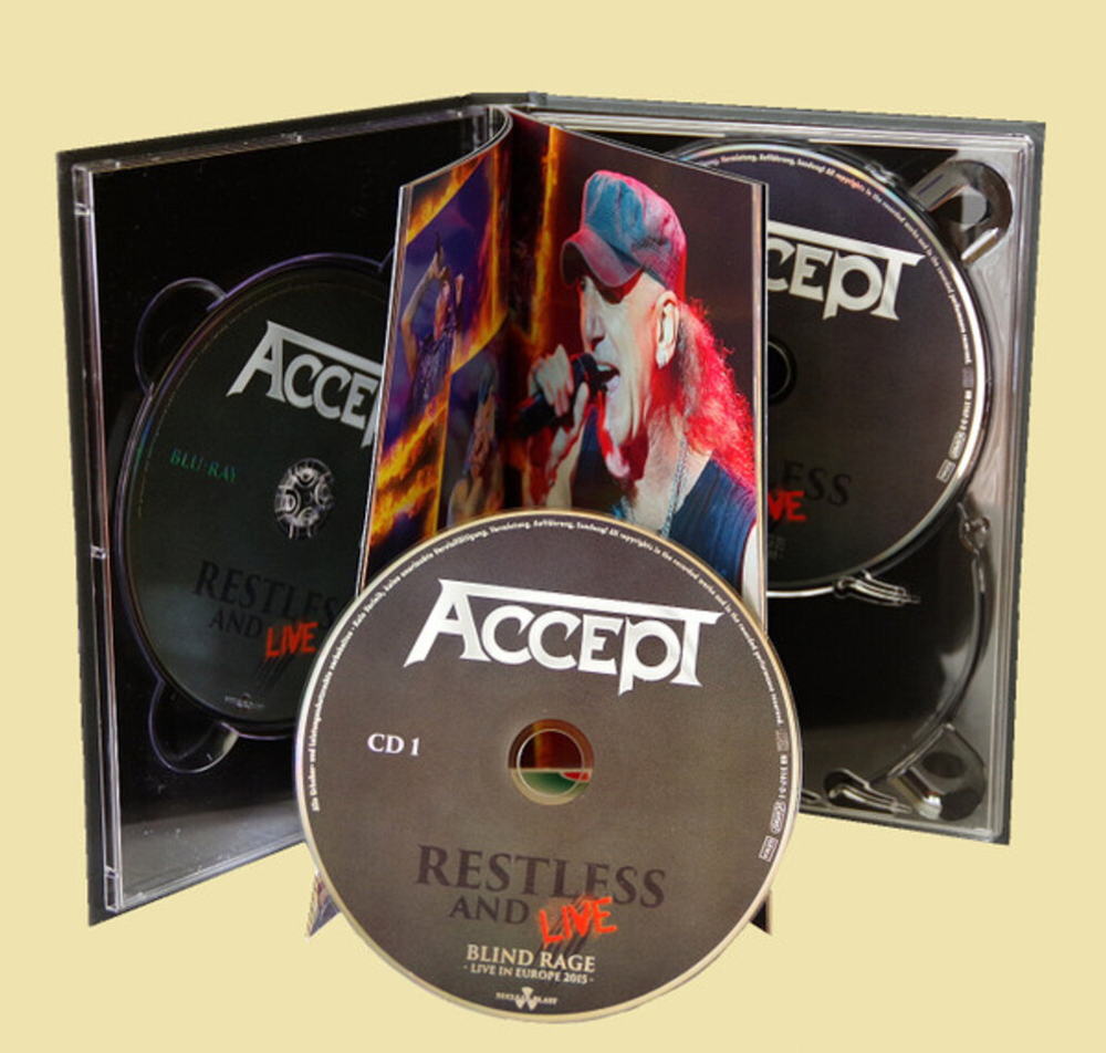 Accept / Restless And Live (Blu-ray+2CD)