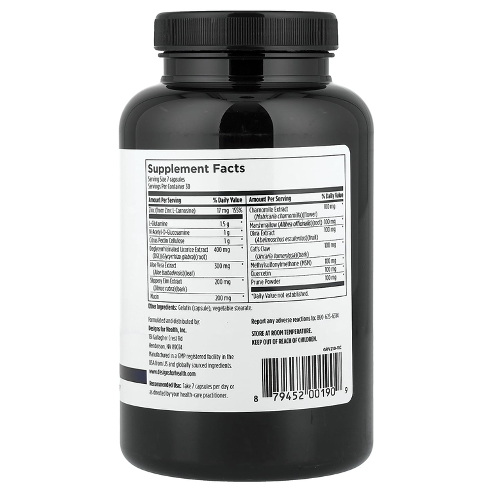 Designs for health Gi Revive 210 caps.