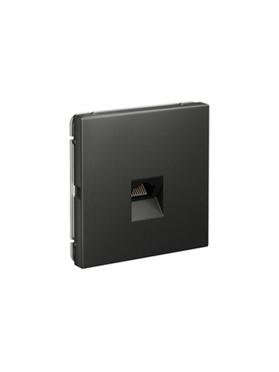 Розетка компьютерная ArtGallery RJ45 кат.6A механизм базальт SE GAL001486