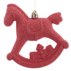 GAEM Набор из 2шт, Украшение новогоднее "Лошадка", L11 W5 H10 см