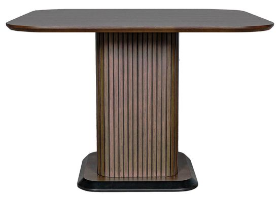 Квадратный обеденный стол DRAGON, шпон дуб патина