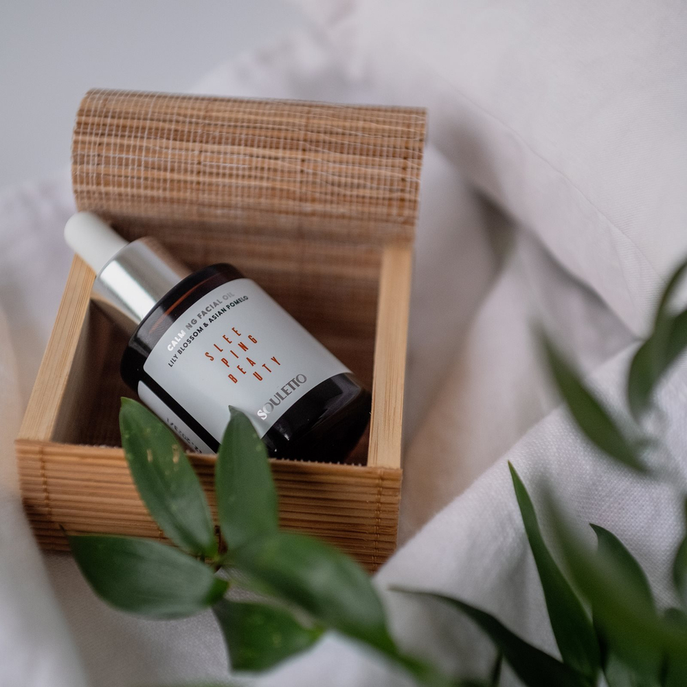 Souletto Lily Blossom & Asian Pomelo Calming Facial Oil - питательное масло для лица на ночь /   30  ml  / GTIN 8059300534748