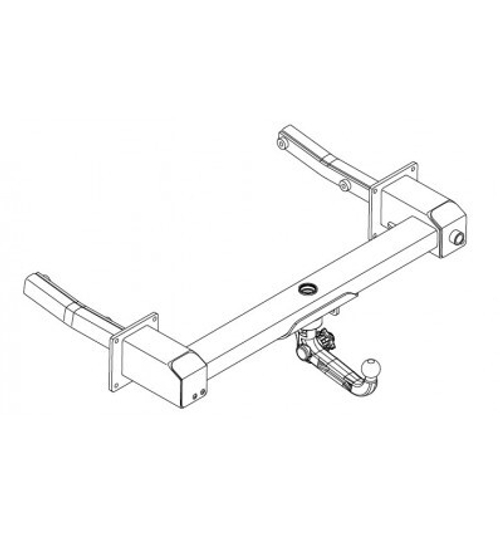 Фаркоп Westfalia 313406600001 Mercedes GLE 2015-, Mercedes M 2011-2015(паспорт и сертификат в комплекте)(без электрики)