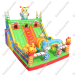 Надувной батут "Пчелиный дом", 8*6*6 м