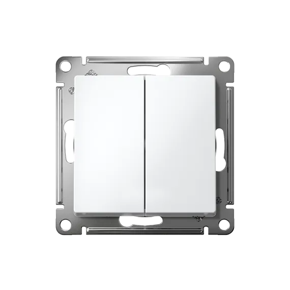 Выключатель 2-кл. СП AtlasDesign 10А IP20 (сх. 5) 10AX механизм бел. SE ATN000151
