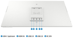Монитор 32" Samsung LS32DM801UIXCI белый