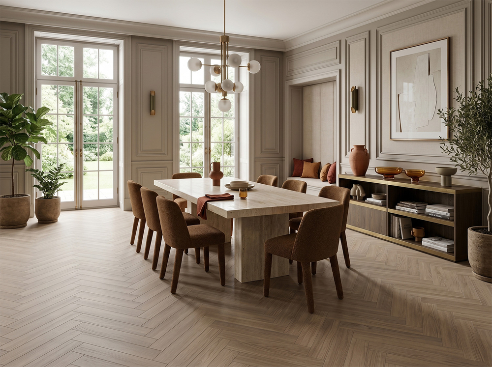 HDF Ламинат FLOORFORT Дуб Рок-Хилл 24004-4 НС