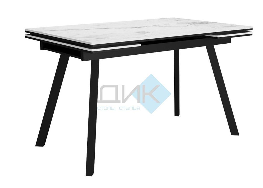 Стол DikLine SKA125 подстолье чёрное/опоры чёрные