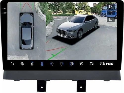 Магнитола для Changan Alsvin 3 2018+ - Teyes CC3-2K-360 монитор 10.36" 2K QLED на Android 10, Быстрая, CarPlay, 4G SIM-слот, 4 камеры в комплекте