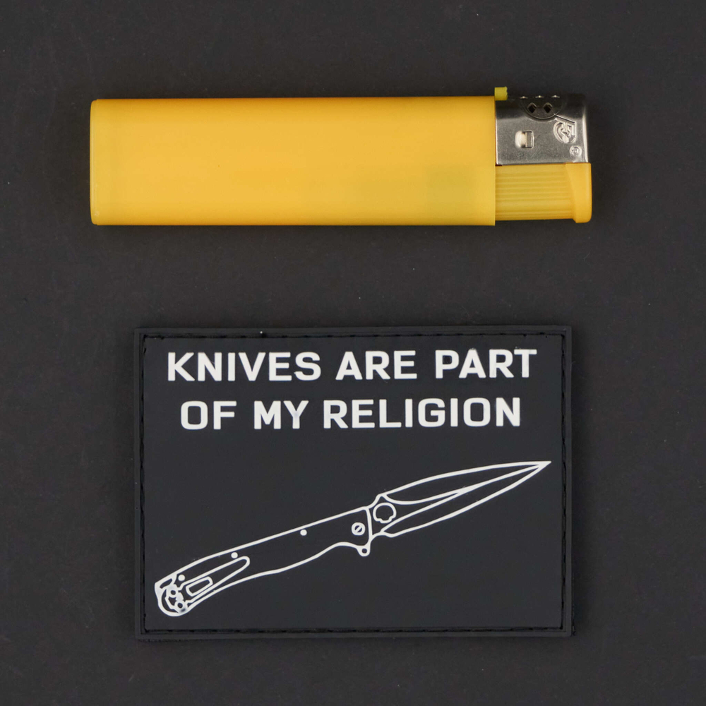 Патч Knives are part of my religion