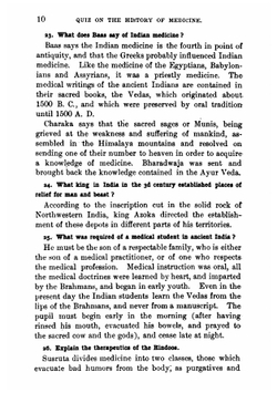 Quiz Questions On the History of Medicine | Bradford Thomas Lindsley