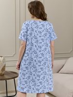 Ночная сорочка Мадера-3 Виотекс ГОЛУБОЙ