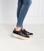 Кожаные кроссовки kore poppy Pepe Jeans London - черный(PLS31501)