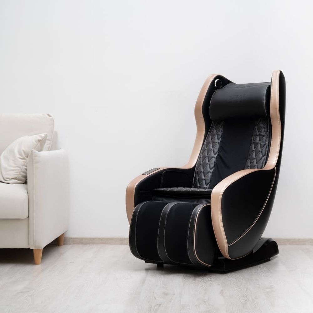 Массажное кресло Gess Bend (коричнево-черное)