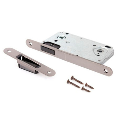 Замок с магнитной защелкой Апекс 5300-M-WC-BN под завертку черный никель