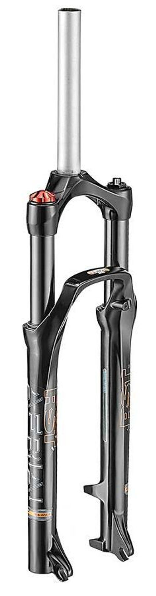 Вилка амортизационная 26"х28,6 возд.-масл. рег. гидр. блок. 100мм D черная RST AERIAL TNL
