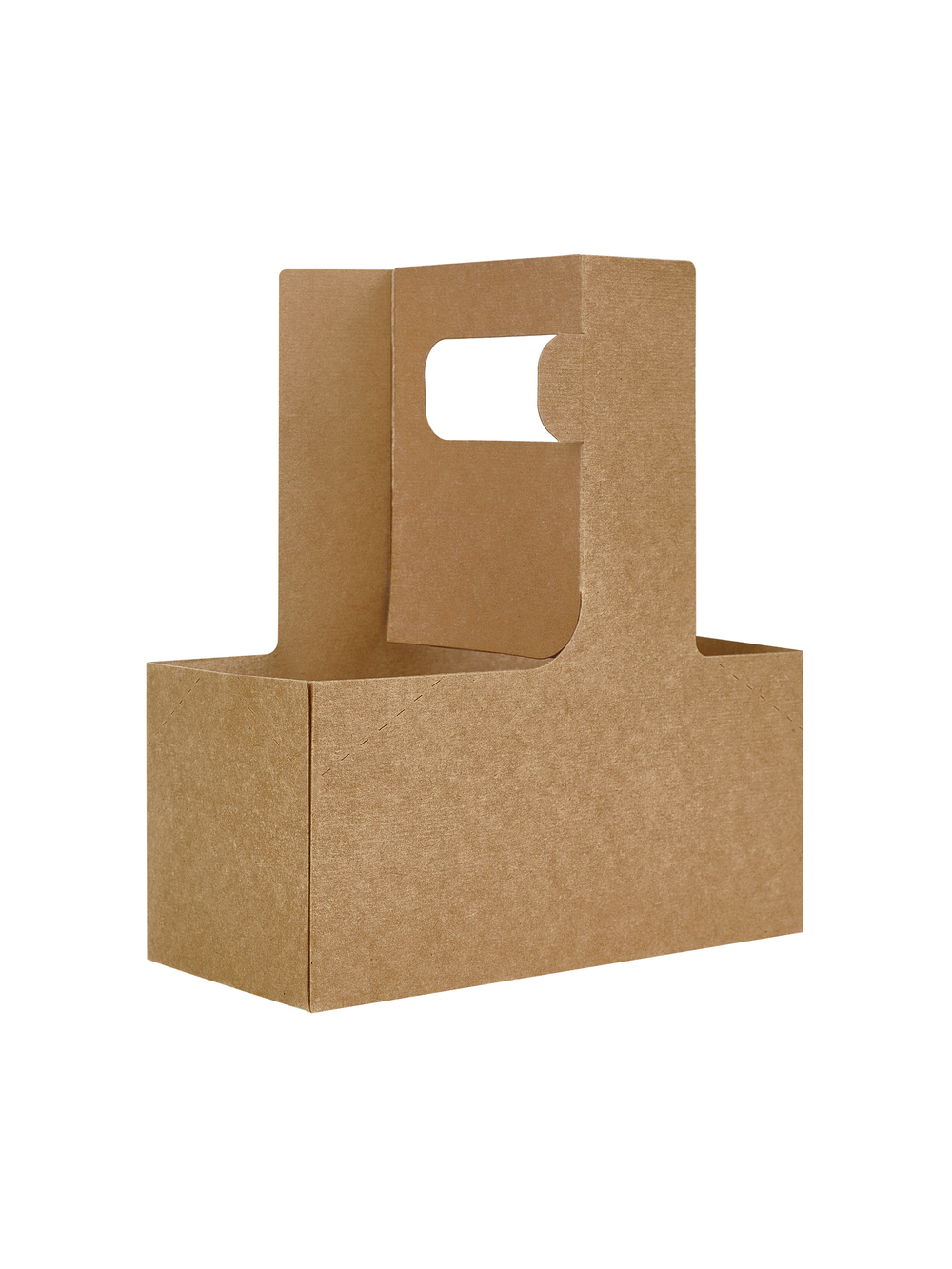 Упаковка ECO CUP HOLDER, 160х80х80, Крафт