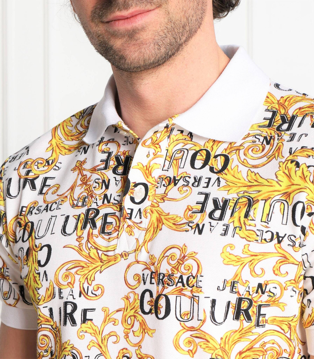 поло Versace Jeans Couture - белый(74GAG6S0JS149)