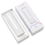 Интерактивный нереалистичный вибромастурбатор Lovense Max 2 Smart Male Massager White LE-01