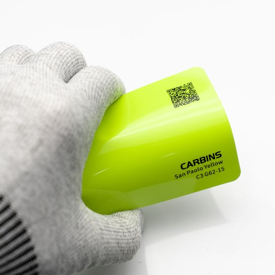 Веер образцов виниловой цветной пленки Carbins