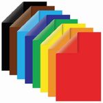 Цветная бумага А4, 16л. 8цв. двухсторонняя, Пифагор Праздник, на скрепке