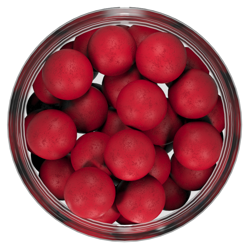 Бойлы тонущие Sonik Baits 14мм Strawberry (клубника) банка 90мл 638029