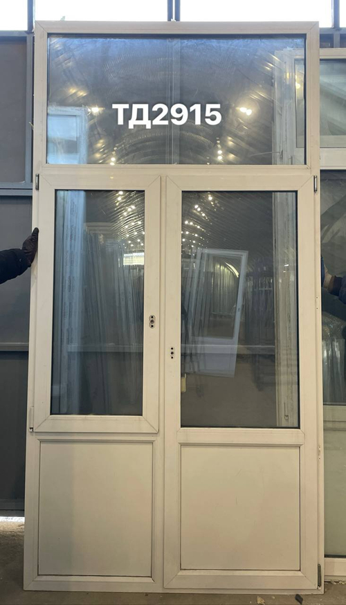 Дверь Пластиковая Б/У 273(в) х 141(ш) (Балконный Блок)