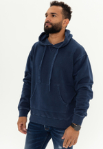 Худи Bowery NYC "Black Tiger" однотонное Blue Print