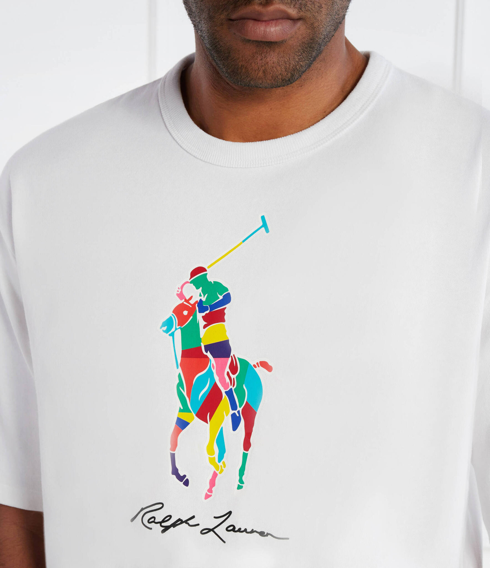 Футболка POLO RALPH LAUREN - белый(710926611)