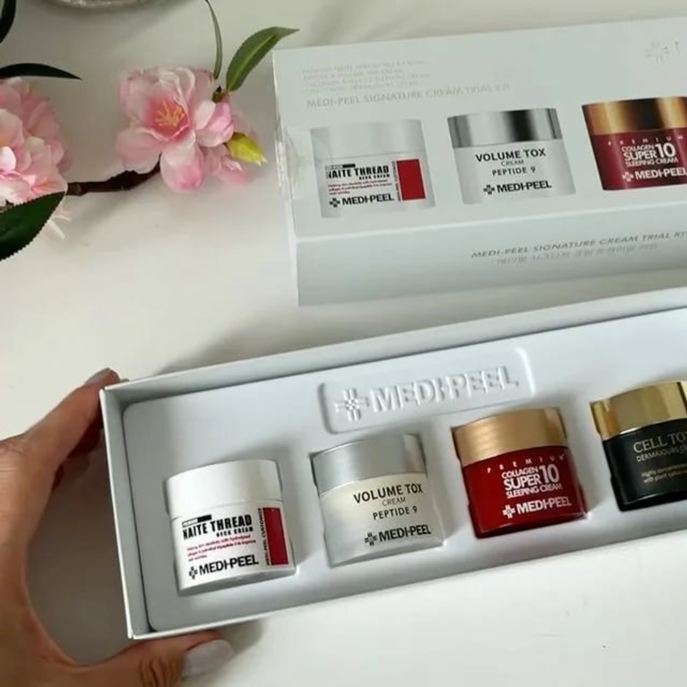 Medi-Peel Signature Cream Trial Kit омолаживающий набор миниатюр