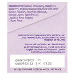 Twinings, Ароматизированный травяной чай, лесные ягоды, без кофеина, 20 чайных пакетиков, 40 г (1,41 унции)