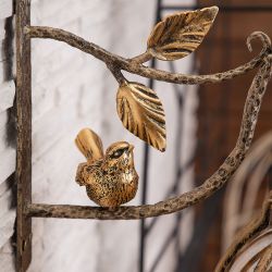 Кронштейн для цветов Терра Ливз Бронза