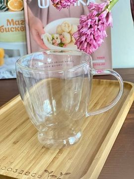 Кружка с двойными стенками «Дуо», 300 мл