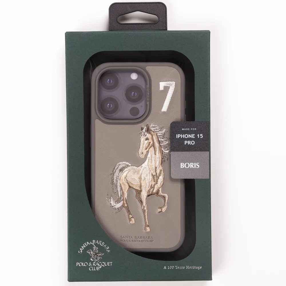Чехол Santa Barbara Polo Leather Case для iPhone 15 Pro