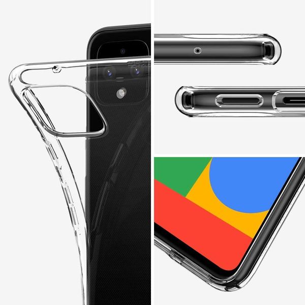 Чехол Spigen Liquid Crystal для Google Pixel 4 XL Case (2019) - Crystal Clear
